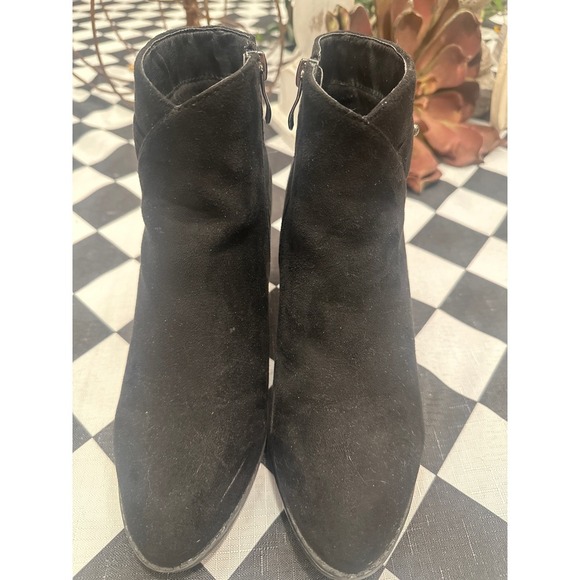 Black Corky's Rory Ankle Boots Women's Size 8 Heeled Booties Fall Winter - Picture 2 of 5